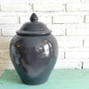 New Glossy Ceramic Pot (Blue)