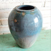 New Glossy Ceramic Pot (Light Blue)