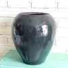 New Glossy Ceramic Pot (Black)