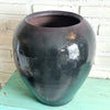 New Glossy Ceramic Pot (Black)