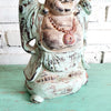 Carved Wooden Smiling Buddhas