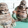 Carved Wooden Smiling Buddhas