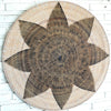 Large Round Woven Wall Plate Decor