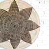 Large Round Woven Wall Plate Decor