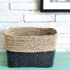 Set 3 Square Raffia Basket