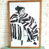 New Painting In Frame (Natural Large)