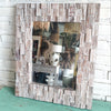 Rustic Wooden Mirror