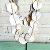 Mother of Pearl Necklace on Stand (W)