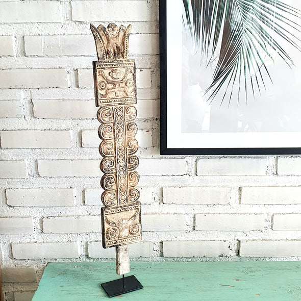Wooden Ethnic Carved with Stand (W)