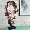 Large Sea Clam Shell Pendant Style Decor With Stand2