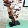 Large Sea Clam Shell Pendant Style Decor With Stand2