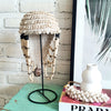 Plumed Shell Headdress With Stand