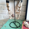 Plumed Shell Headdress With Stand