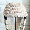 Plumed Shell Headdress With Stand