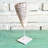 Tiger Cowrie Shell Decoration with Stand