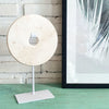 New Round Marmer Stone3 with Stand