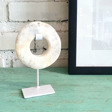 New Round Marmer Stone3 with Stand