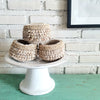 Macrame Knitted Pouch With Beads & Shells (W)