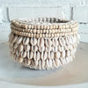 Macrame Knitted Pouch With Beads & Shells (W)