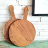 Round Shaped Teak Cutting Or Serving Board