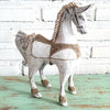 Beaded Wooden Horse