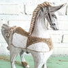 Beaded Wooden Horse