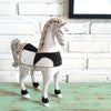 Beaded Wooden Horse