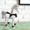 Beaded Wooden Horse