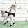 Beaded Wooden Horse