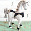 Beaded Wooden Horse