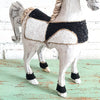 Beaded Wooden Horse