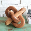 Carved Wooden Chain Decoration