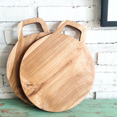 Round Shaped Teak Cutting Or Serving Board