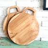 Round Shaped Teak Cutting Or Serving Board