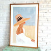 Abstrac Painting Frame (Natural)