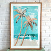 Abstrac Painting Frame (Natural)