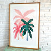 Abstrac Painting Frame (Natural)
