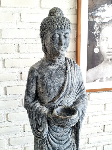 Standing Buddha Pottery Decoration