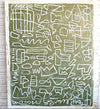 Abstract Lines Painting 150cm x 120cm