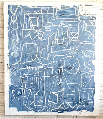 Abstract Lines Painting 150cm x 120cm
