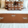 Palm Tree Embroidered Bed Runner