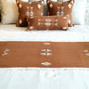 Tribal Diamond Embroidered Bed Runner