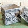 Balinese Aluminium Box Set of 4