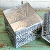 Balinese Aluminium Box Set of 4