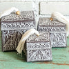 Balinese Aluminium Box Set of 4