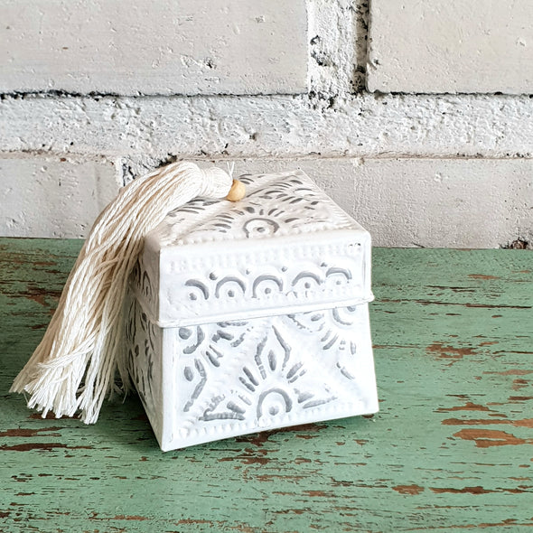 Balinese Aluminium Box Set of 4