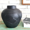 Textured Clay Vase