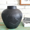 Textured Clay Vase