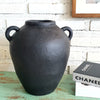 Dual Handle Clay Vase