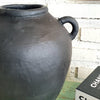 Dual Handle Clay Vase